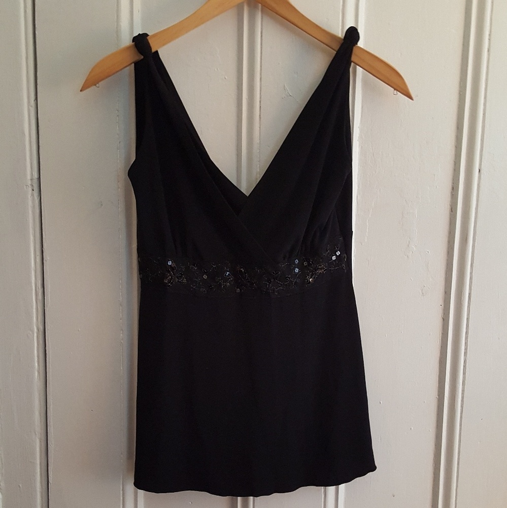 Beautiful Bead Accented Top